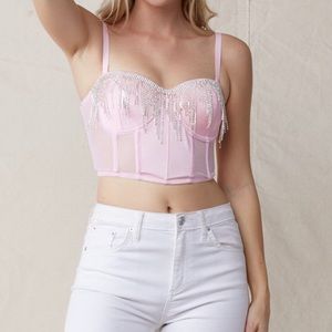 papaya diamond tank top